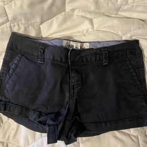 Navy short shorts